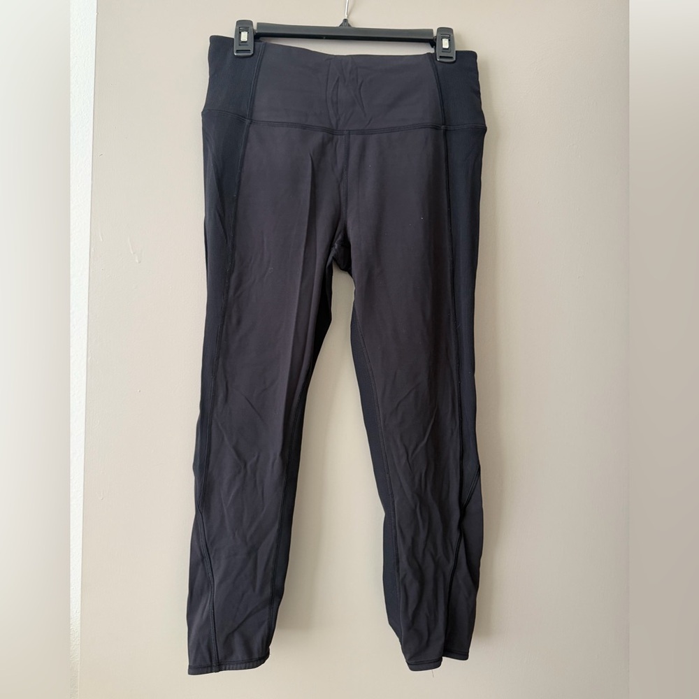 lululemon black Leggings size 10